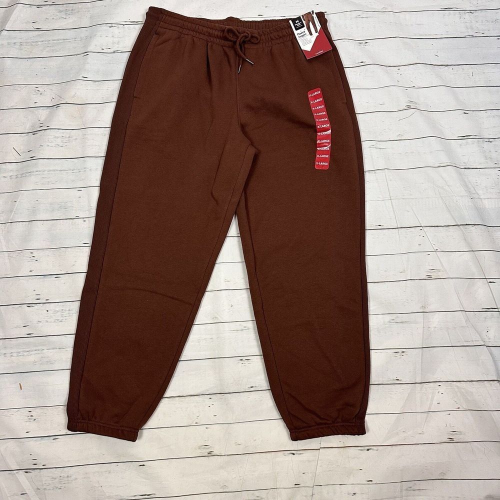 Member's Mark Ladies Fleece Jogger Size XL Cinnamon Stick - Picture 6 of 8